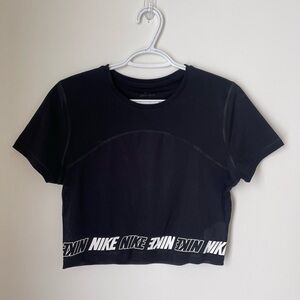 Nike Women's Black Crop Top